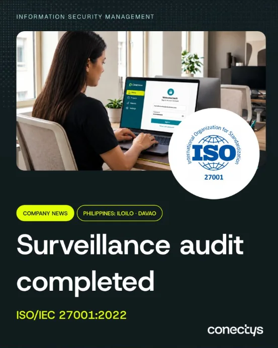 Post: audyt ISO/IEC 27001 zakończony